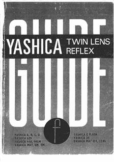 Yashica 44 manual. Camera Instructions.